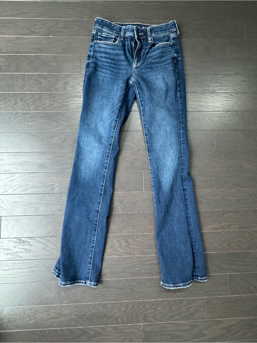 American Eagle Women's Blue Denim Jeans